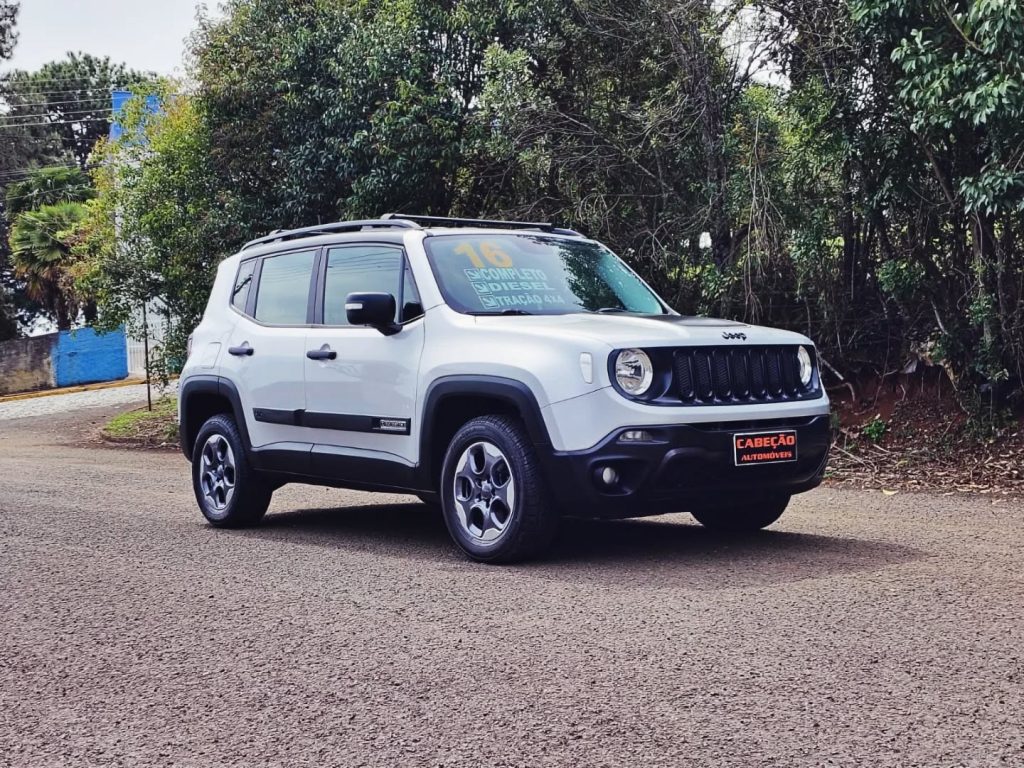 JEEP/ RENEGADE 2.0 4X4 SPORT TURBO DIESEL AUTOMÁTICO 2016