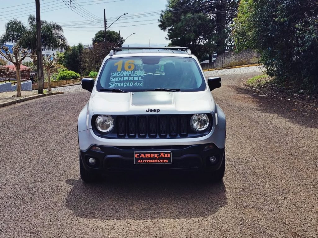JEEP/ RENEGADE 2.0 4X4 SPORT TURBO DIESEL AUTOMÁTICO 2016