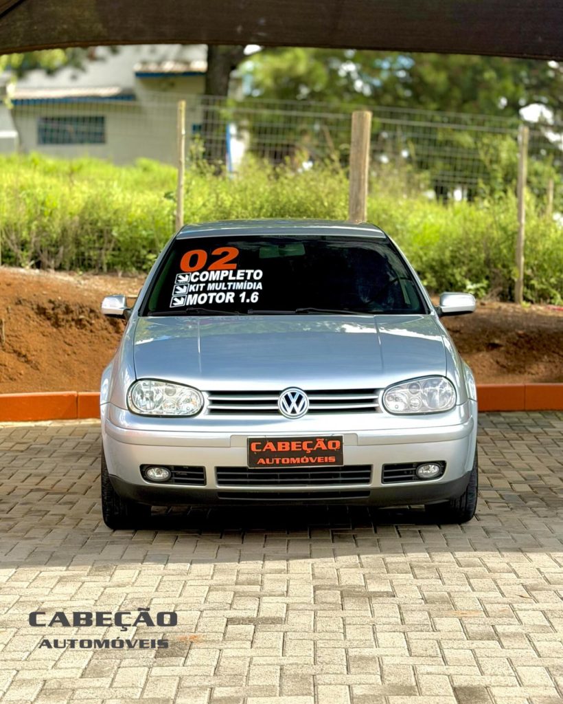 VOLKSWAGEN / GOLF 1.6 MI BLACK & SILVER 2002