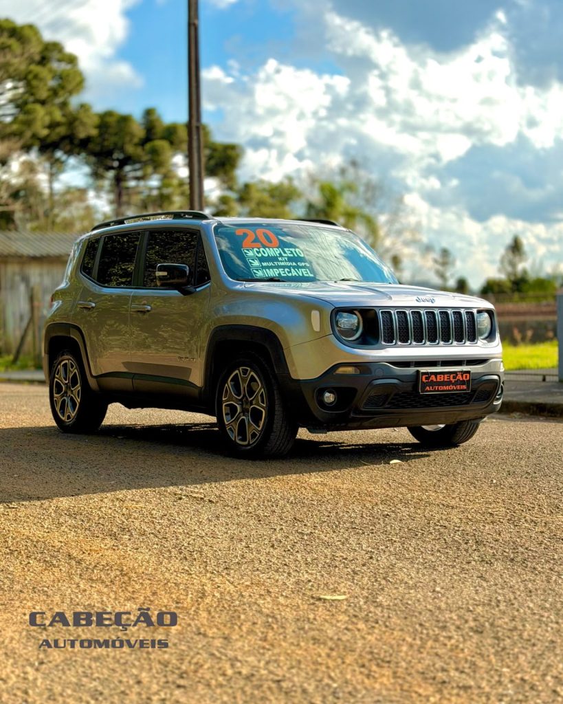 JEEP RENEGADE LONGITUDE 1.8 FLEX AUTOMÁTICO 2020