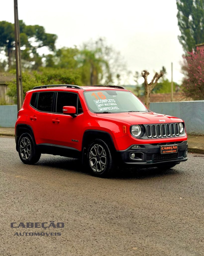 JEEP RENEGADE LONGITUDE 1.8 FLEX 2016