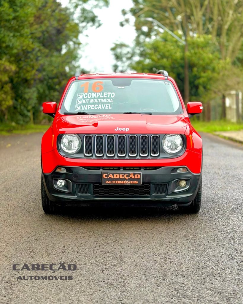 JEEP RENEGADE LONGITUDE 1.8 FLEX 2016