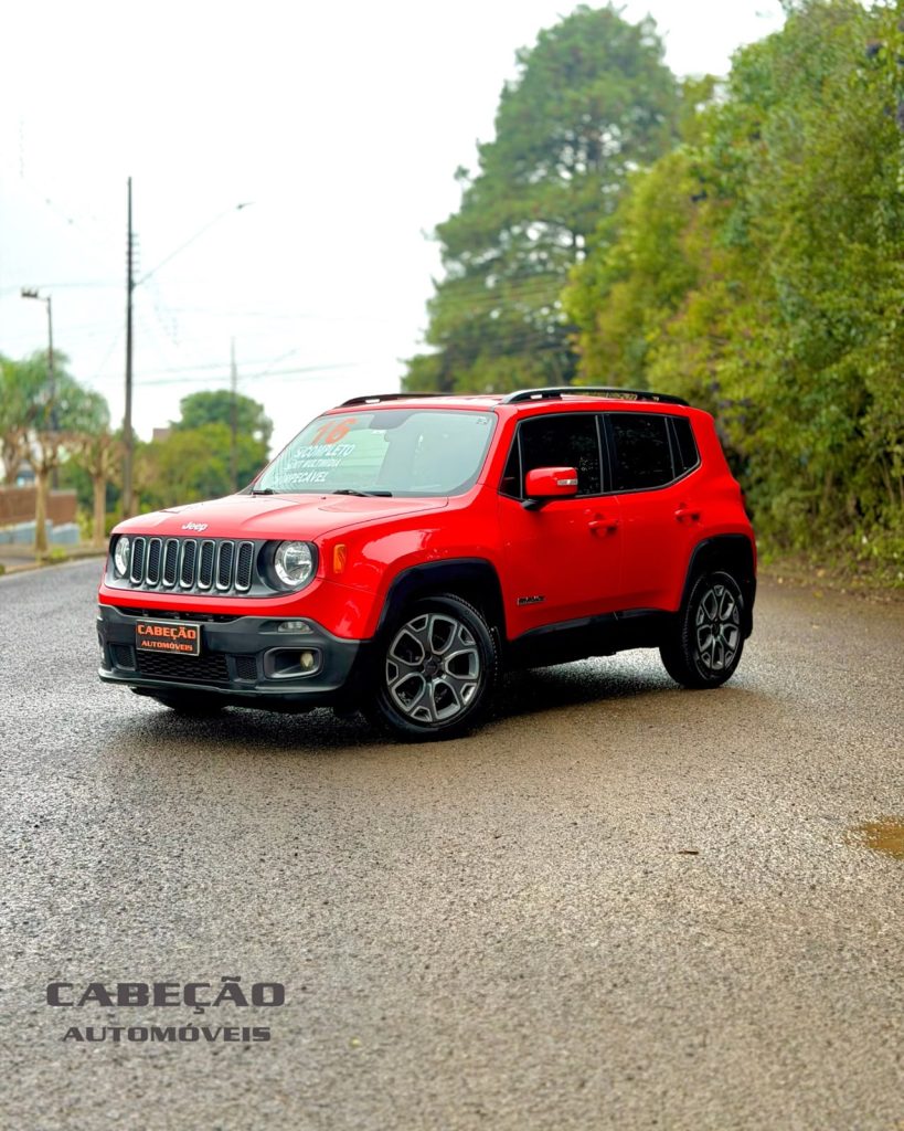JEEP RENEGADE LONGITUDE 1.8 FLEX 2016