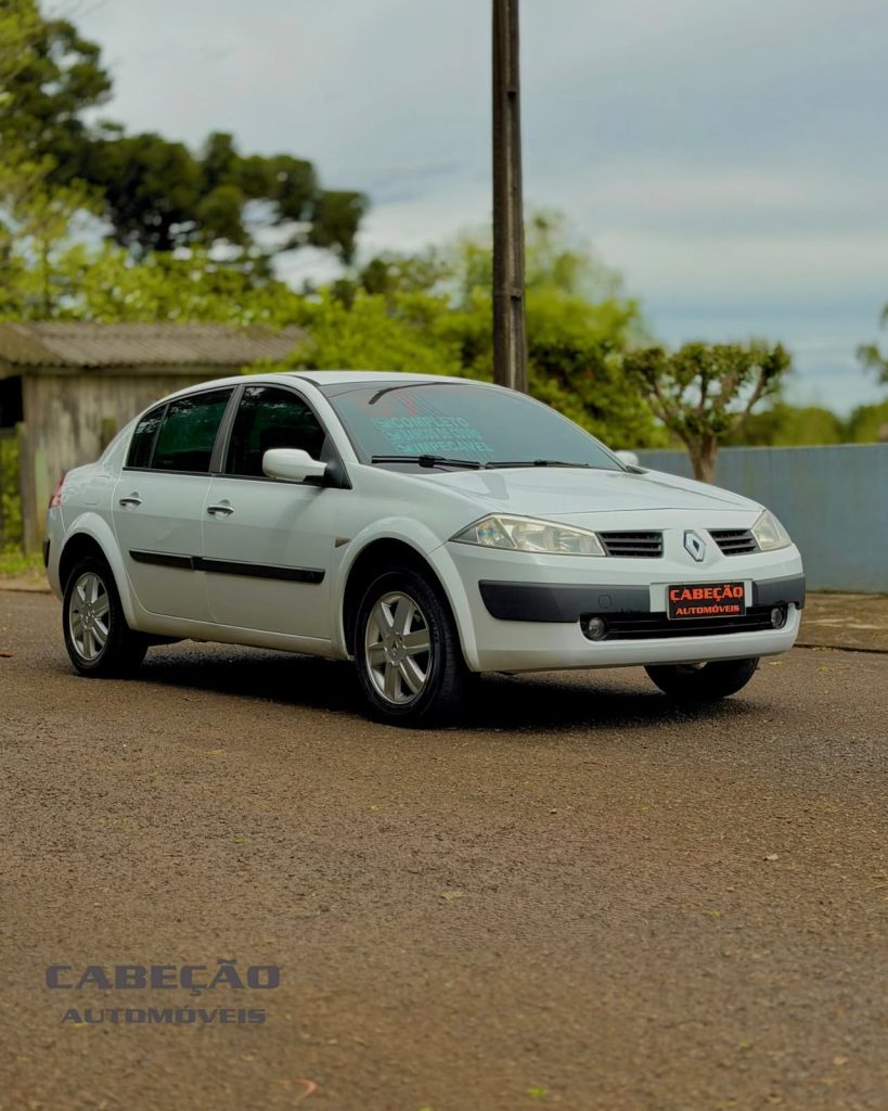 RENAULT MÉGANE SEDAN DYNAMIQUE 1.6 FLEX 2007